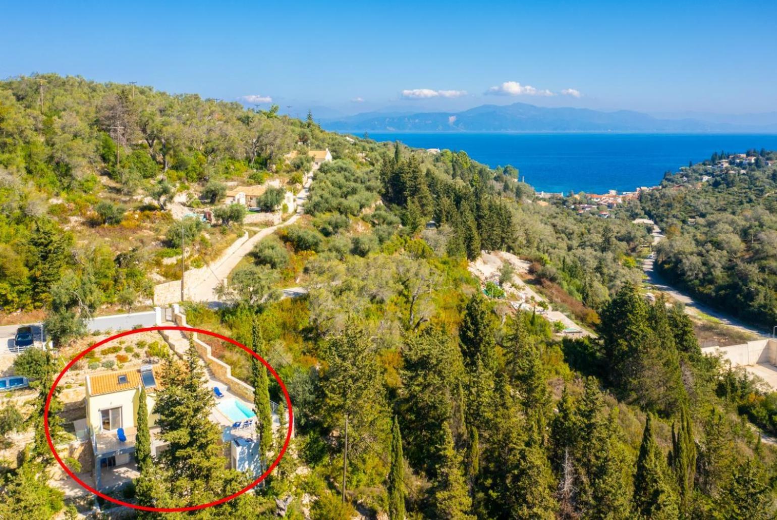 Villa Ifigeneia ไกออส ภายนอก รูปภาพ